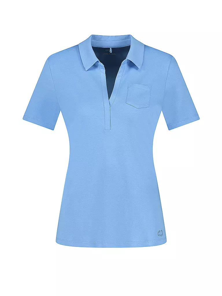 GERRY WEBER | Poloshirt  | blau