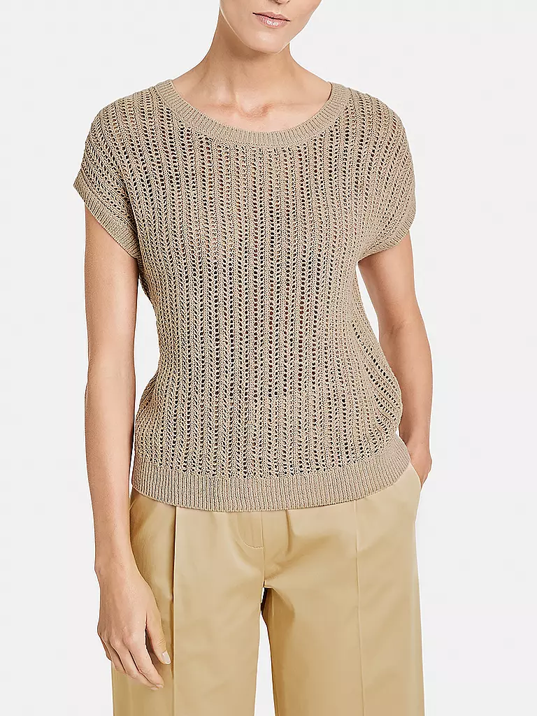 GERRY WEBER | Pullover  | camel
