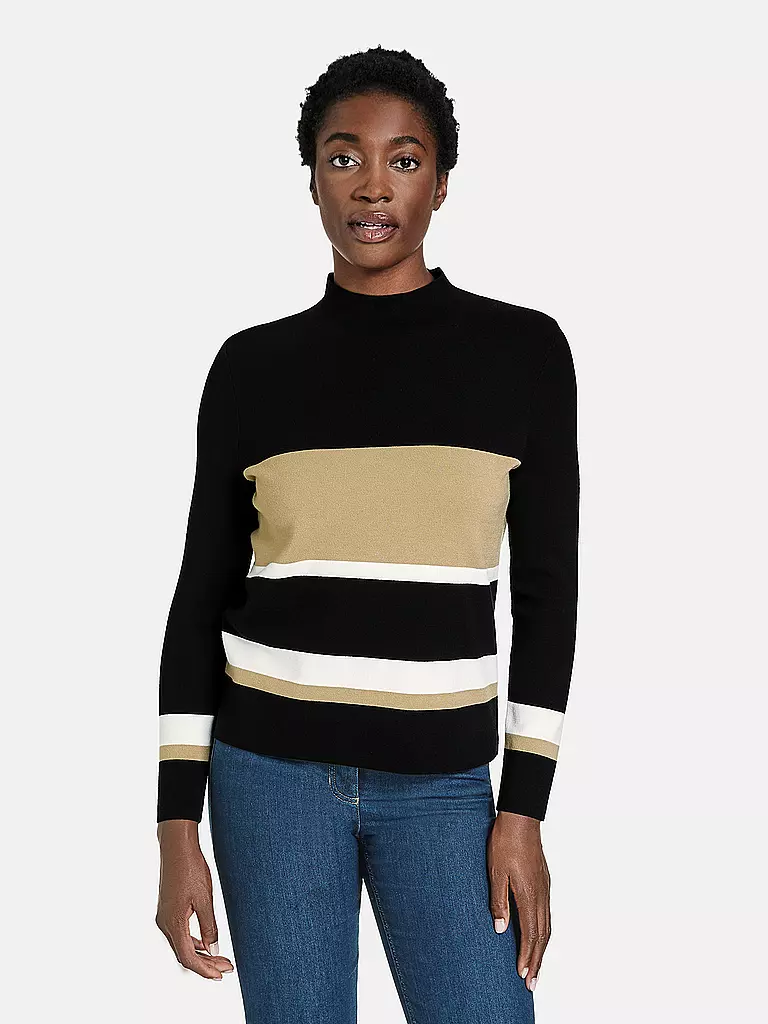 GERRY WEBER | Pullover | schwarz