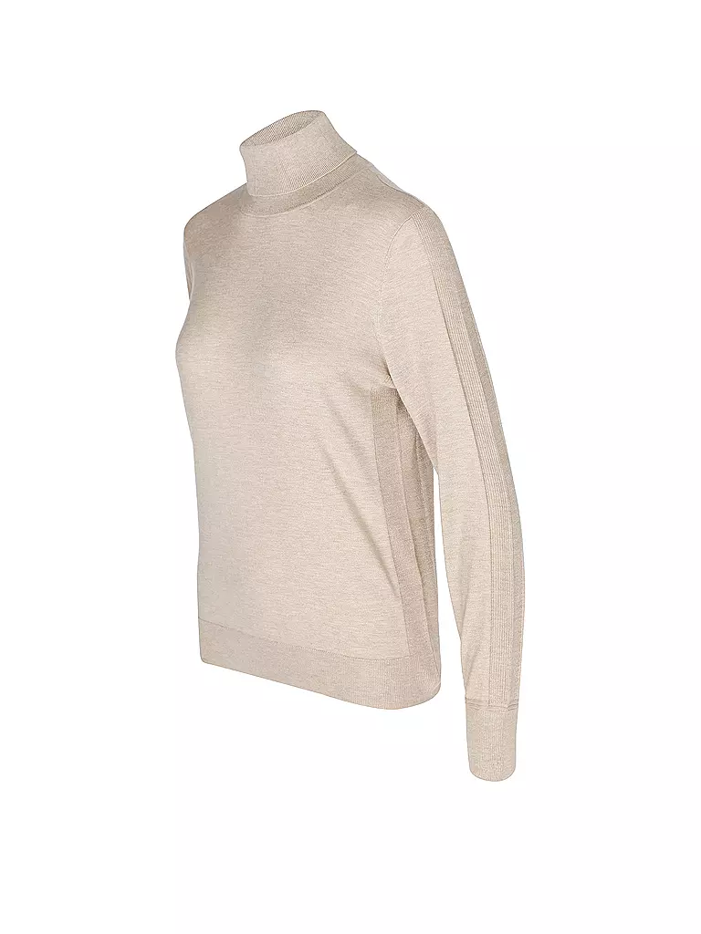 GERRY WEBER | Rollkragenpullover | hellbraun