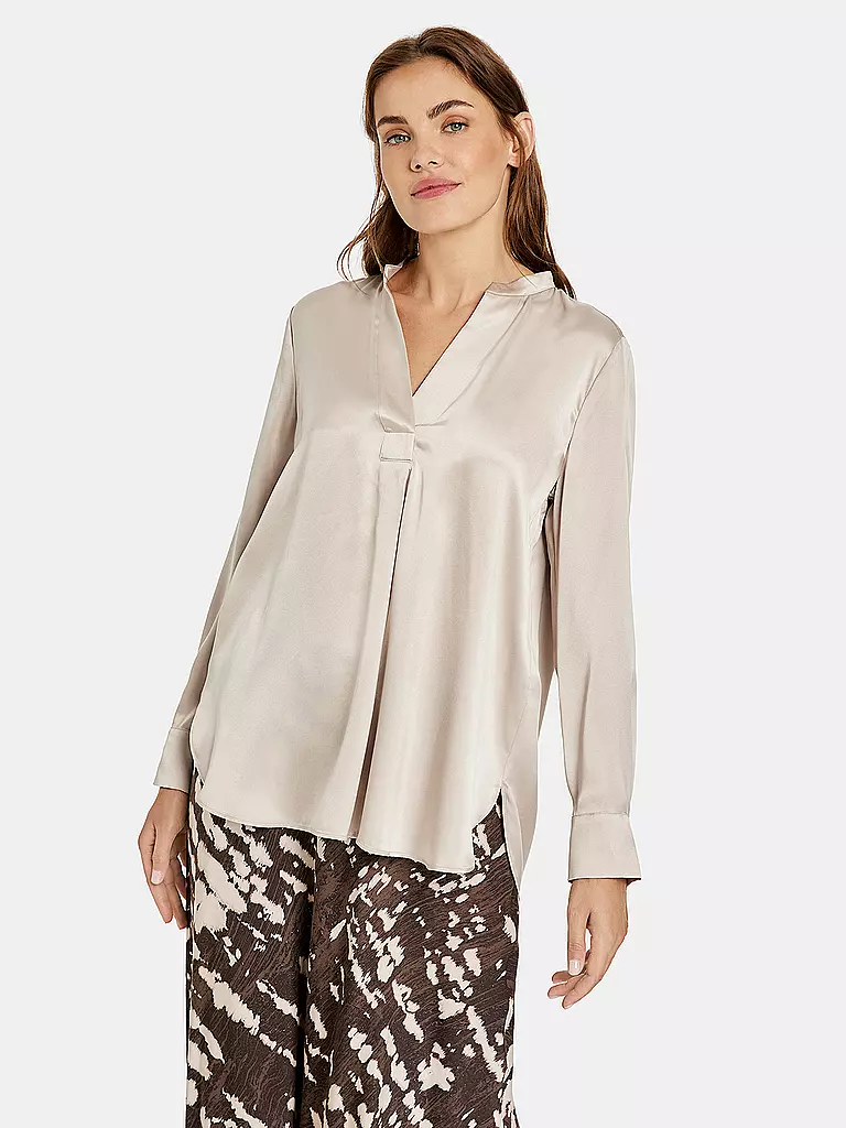 GERRY WEBER | Seidenbluse | beige