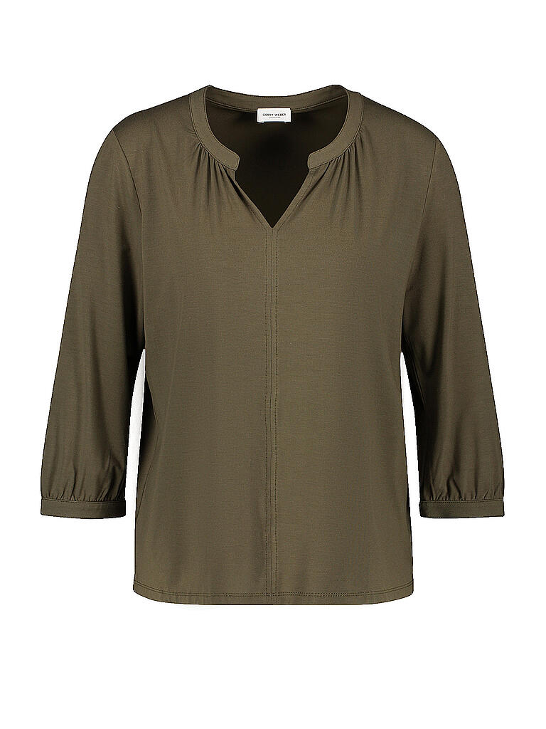 GERRY WEBER | Shirt 3/4 | olive