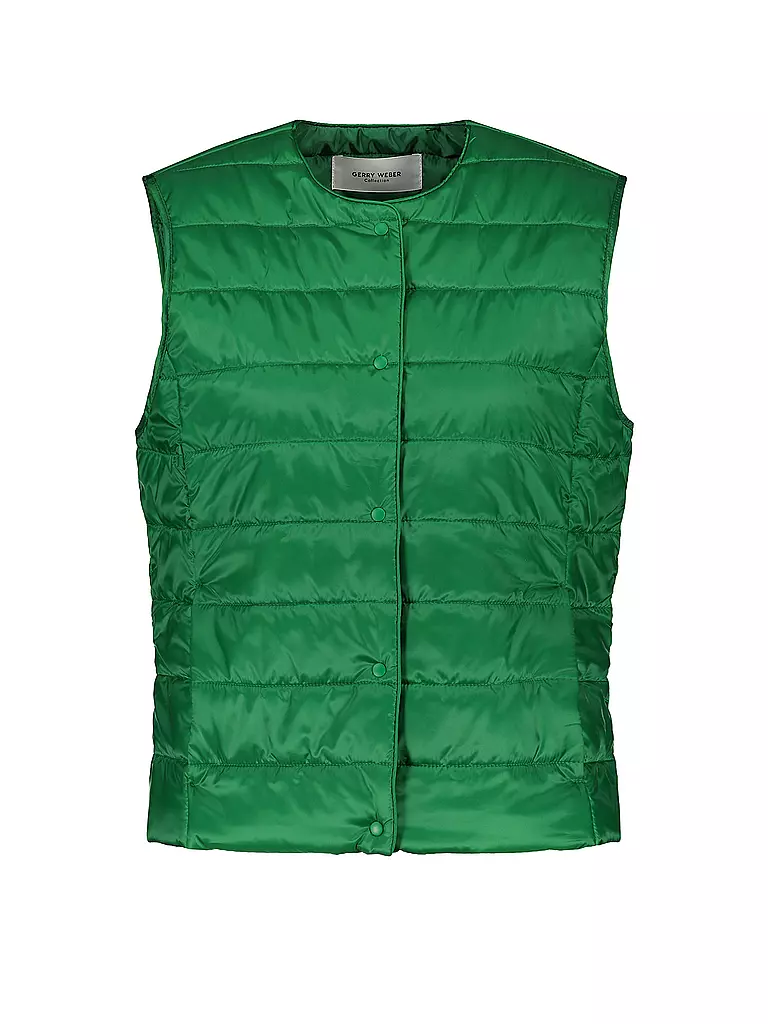 GERRY WEBER | Steppgilet  | grün