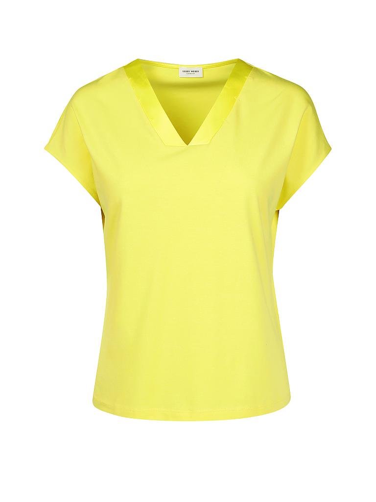 Gerry Weber T-Shirt Donna Con Maniche 3/4: Taglio Attillato, In Poliestere Riciclato E Viscosa (65% Riciclato, 35% Viscosa)