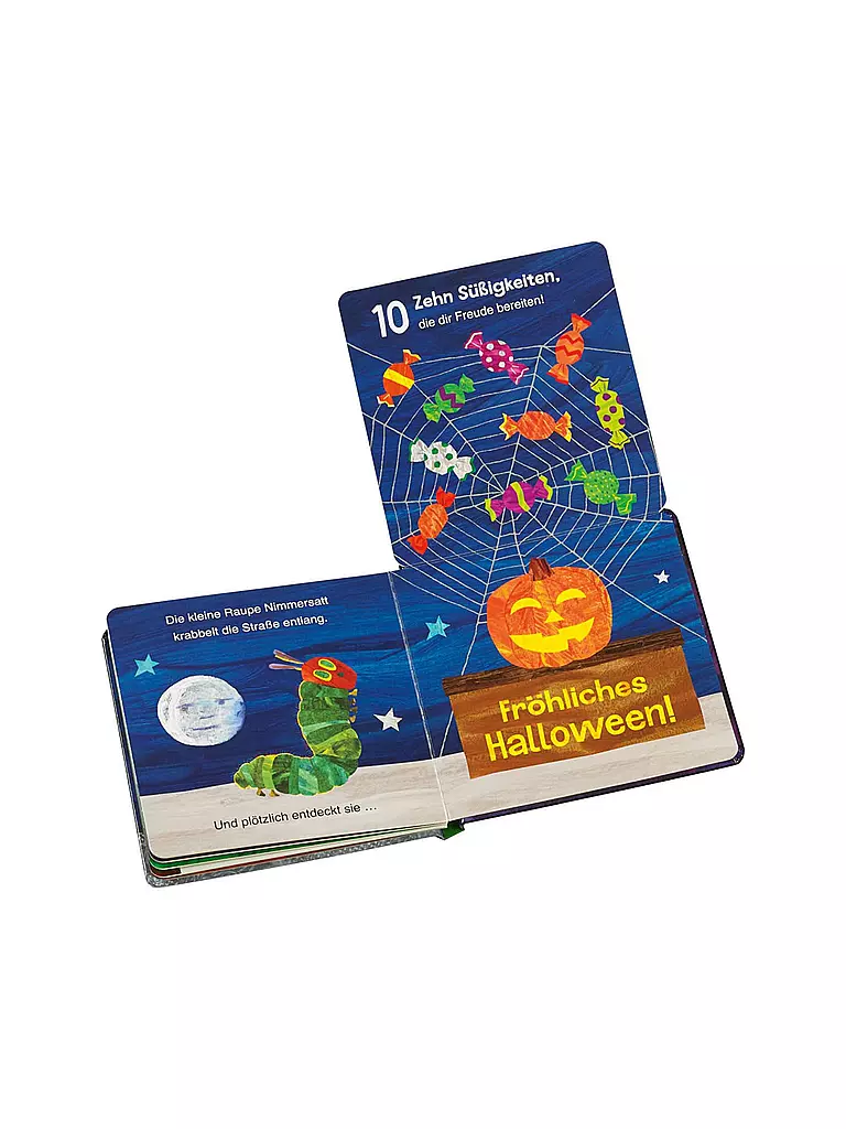GERSTENBERG VERLAG | Buch - Die kleine Raupe Nimmersatt - 1, 2, 3 ... bald ist Halloween  | Keine Farbe