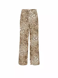 GESTUZ | Jeans Wide Leg LEONIA | hellbraun