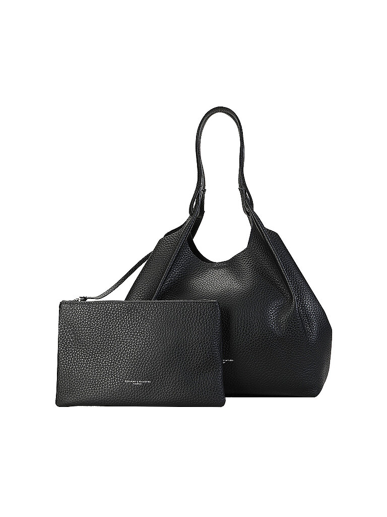 GIANNI CHIARINI Ledertasche - Hobo Bag DUA schwarz