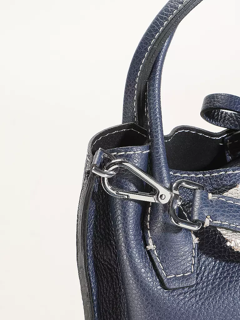 GIANNI CHIARINI | Ledertasche - Henkeltasche FIAMMA | dunkelblau