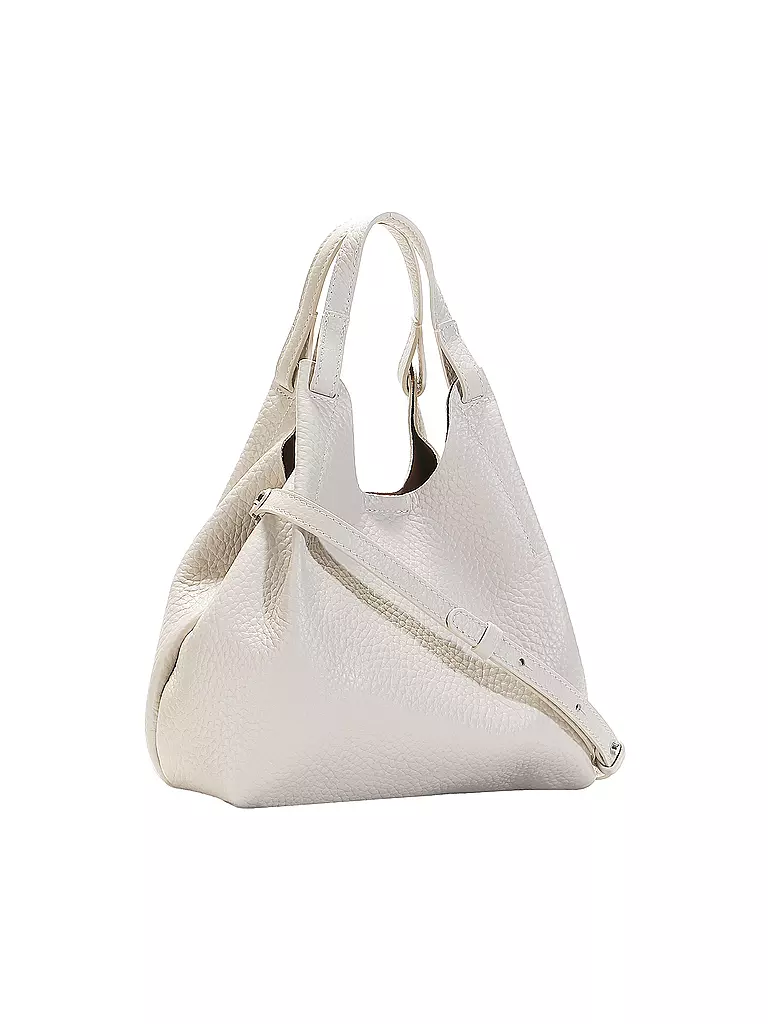 GIANNI CHIARINI | Ledertasche - Hobo Bag DUA  | hellgrau