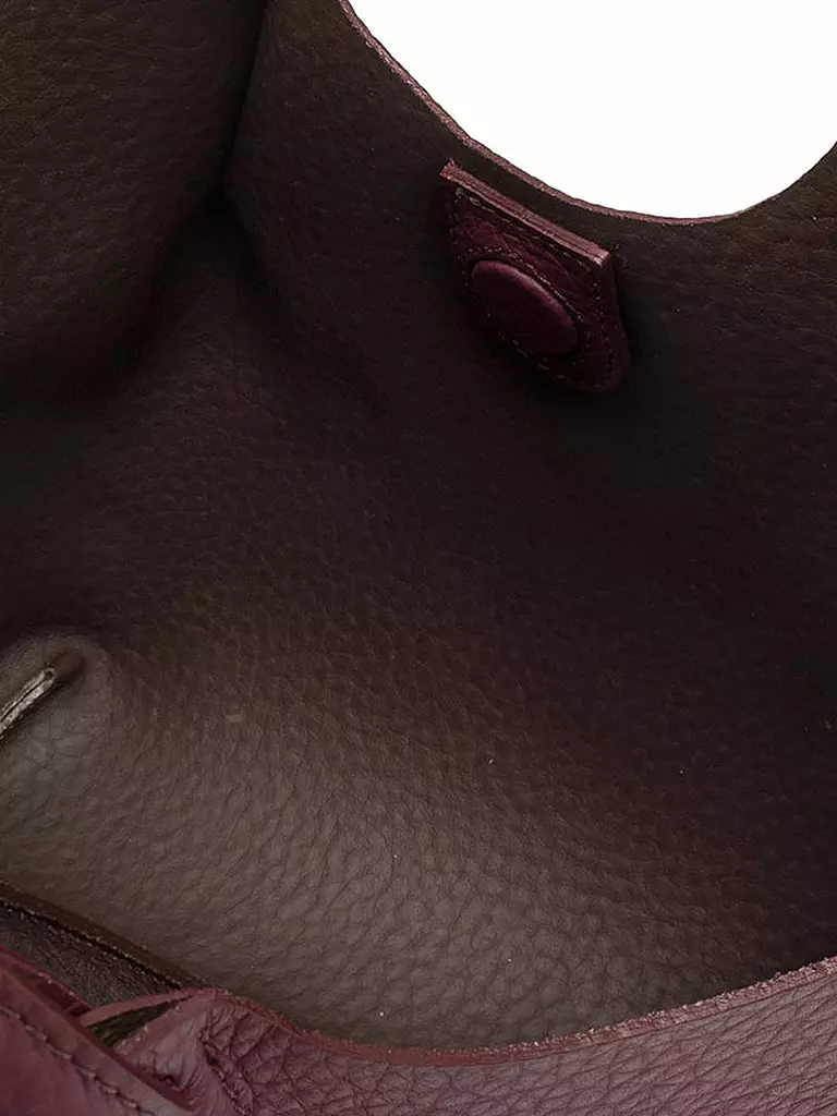 GIANNI CHIARINI | Ledertasche - Hobo Bag DUA  | dunkelrot