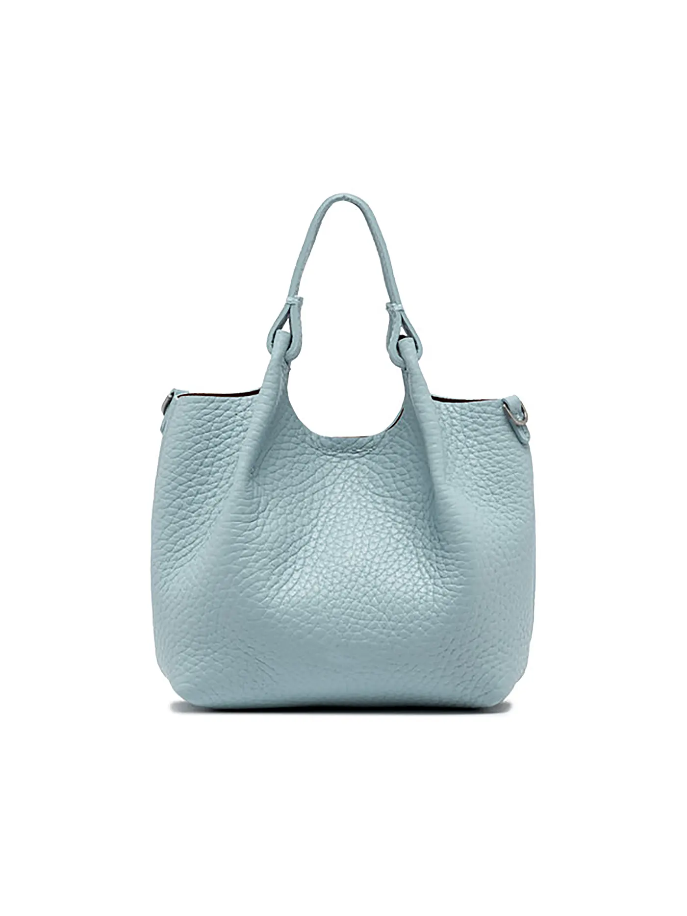 GIANNI CHIARINI | Ledertasche - Hobo Bag DUA Small | hellblau