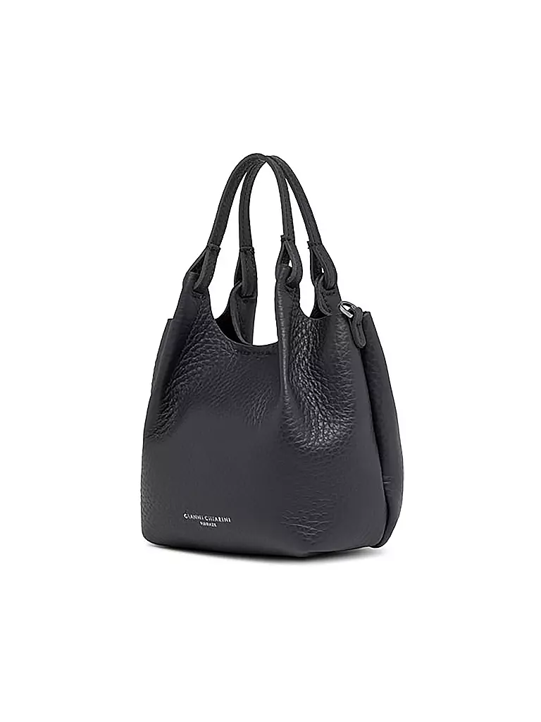 GIANNI CHIARINI | Ledertasche - Hobo Bag DUA Small | grau