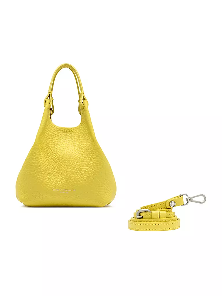 GIANNI CHIARINI | Ledertasche - Hobo Bag DUA Small | gold