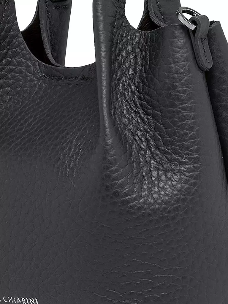 GIANNI CHIARINI | Ledertasche - Hobo Bag DUA Small | grau