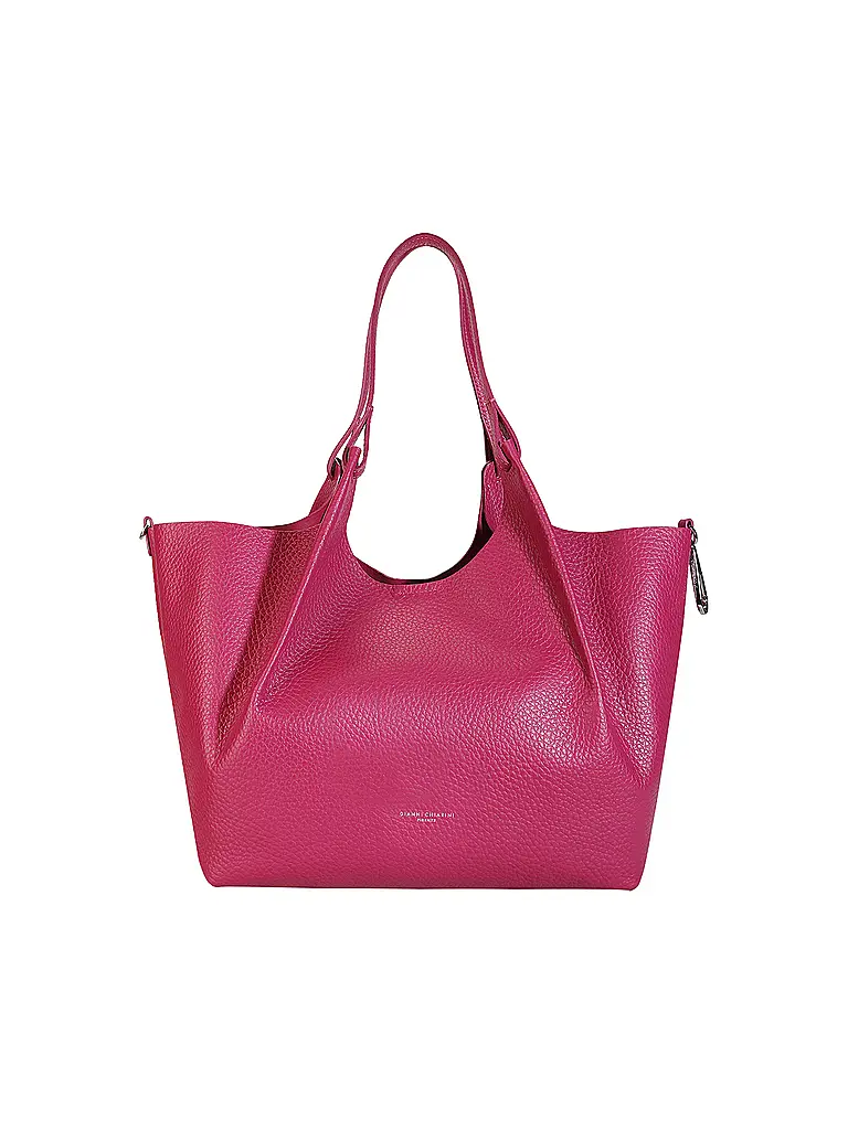 GIANNI CHIARINI | Ledertasche - Hobo Bag DUA | Pink