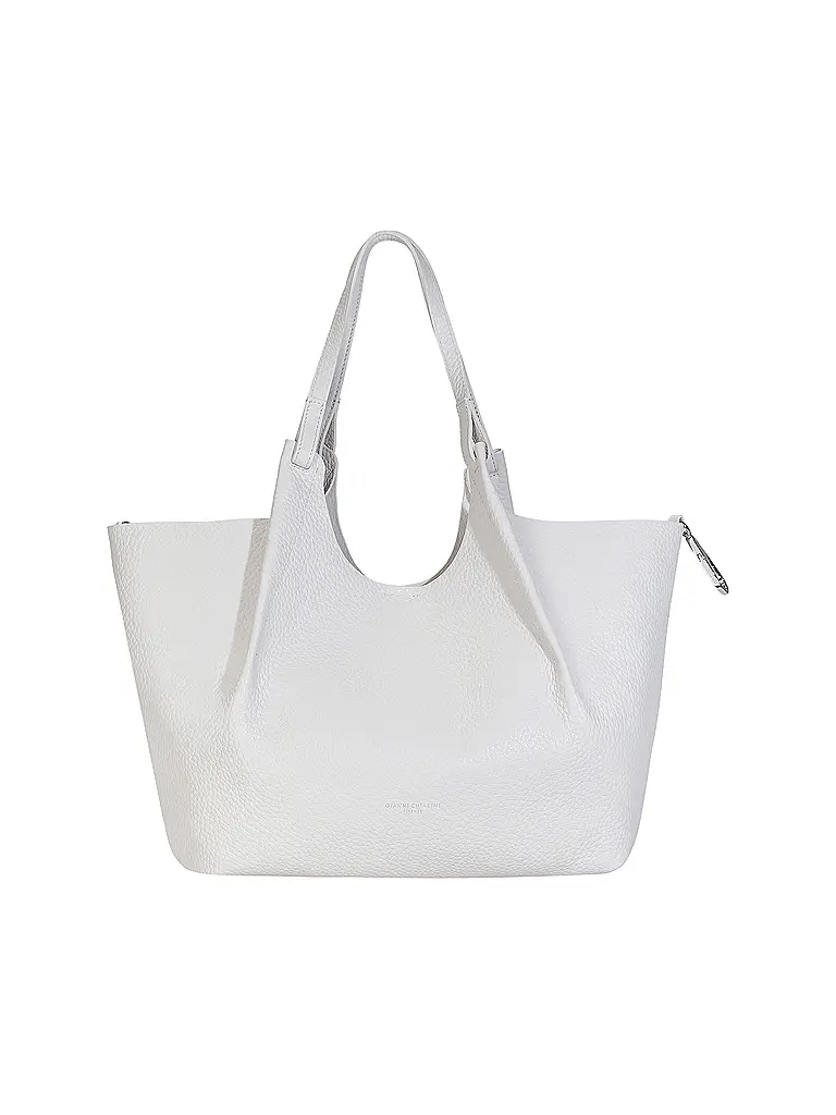 GIANNI CHIARINI | Ledertasche - Hobo Bag DUA | Weiss