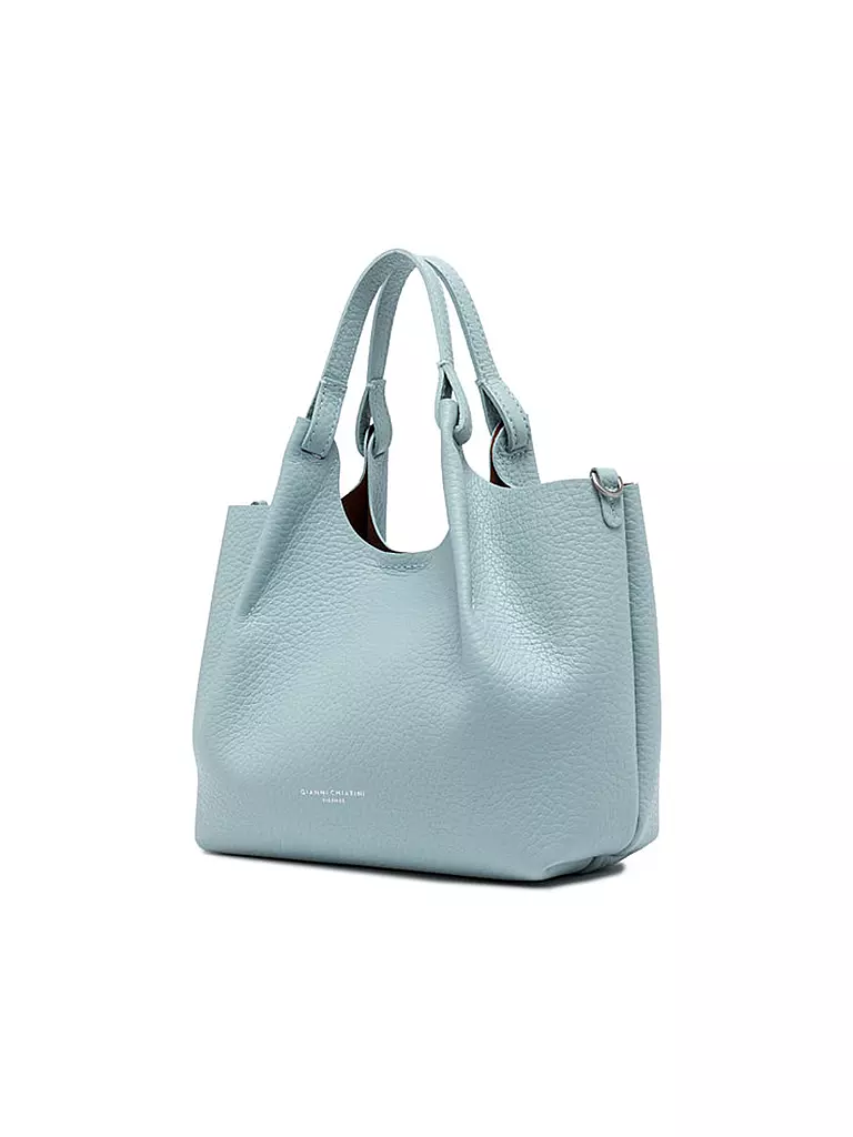 GIANNI CHIARINI | Ledertasche - Hobo Bag DUA | silber