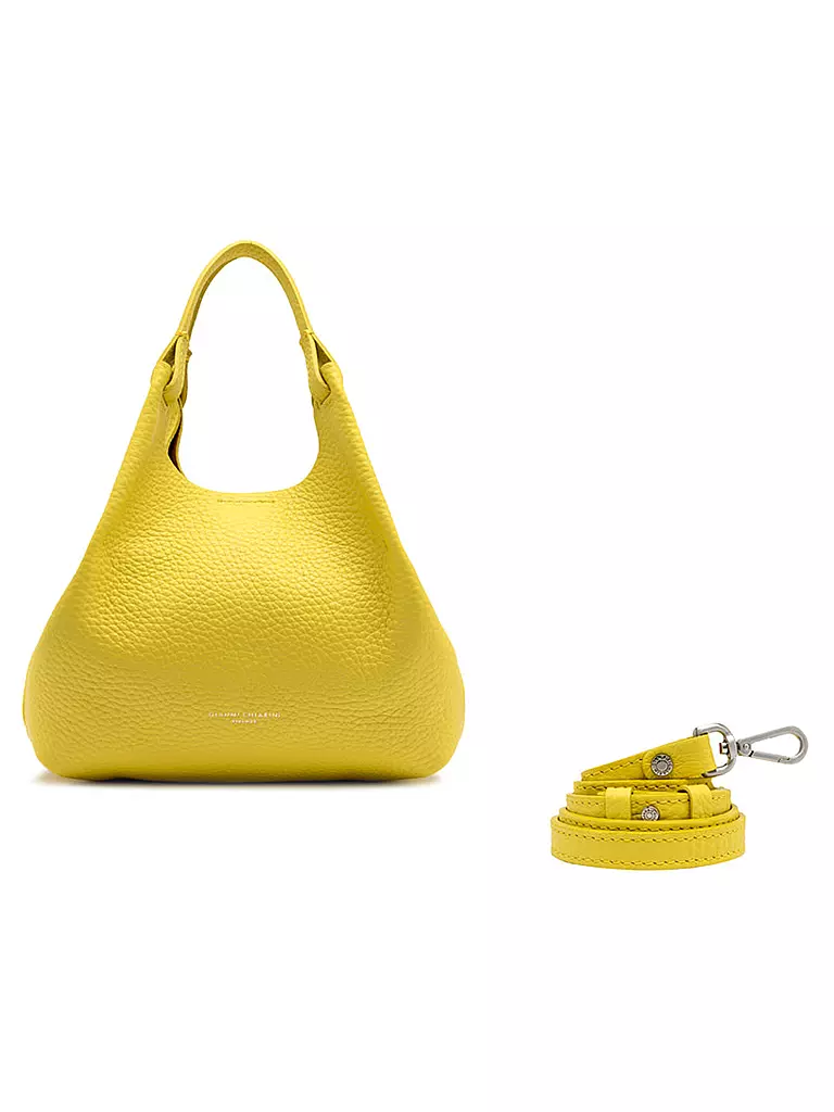 GIANNI CHIARINI | Ledertasche - Hobo Bag DUA | gold