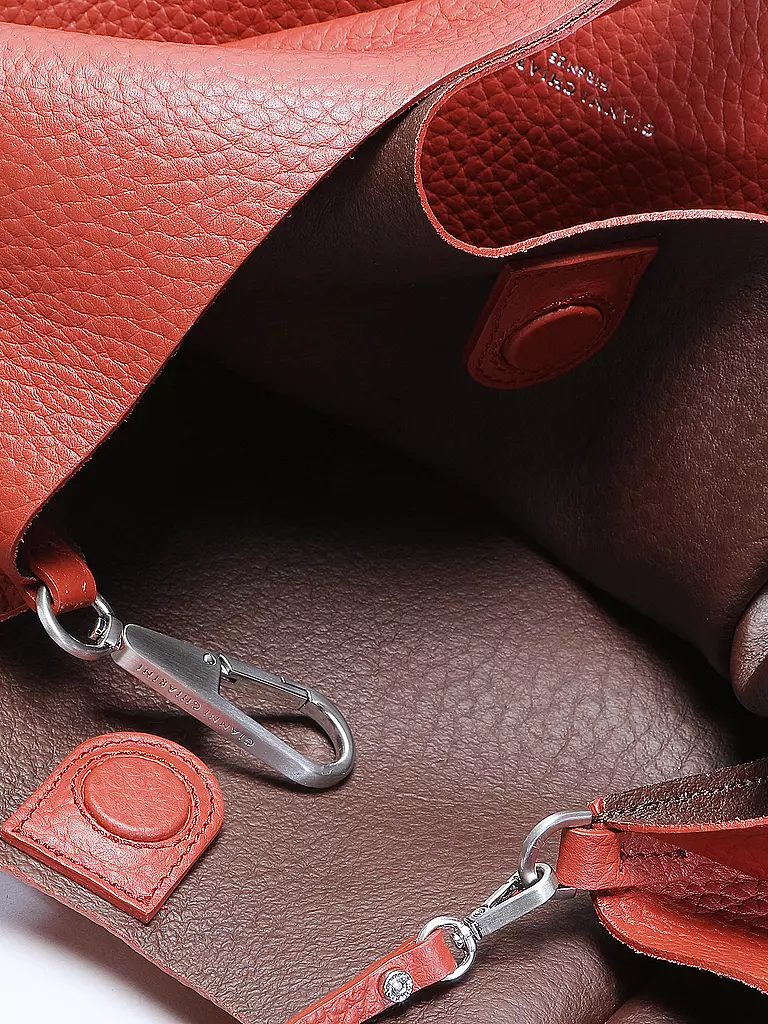 GIANNI CHIARINI | Ledertasche - Hobo Bag DUA | dunkelrot