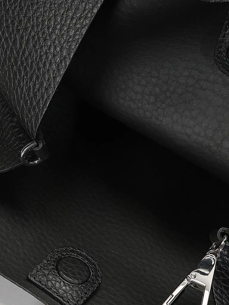 GIANNI CHIARINI | Ledertasche - Hobo Bag DUA | Schwarz