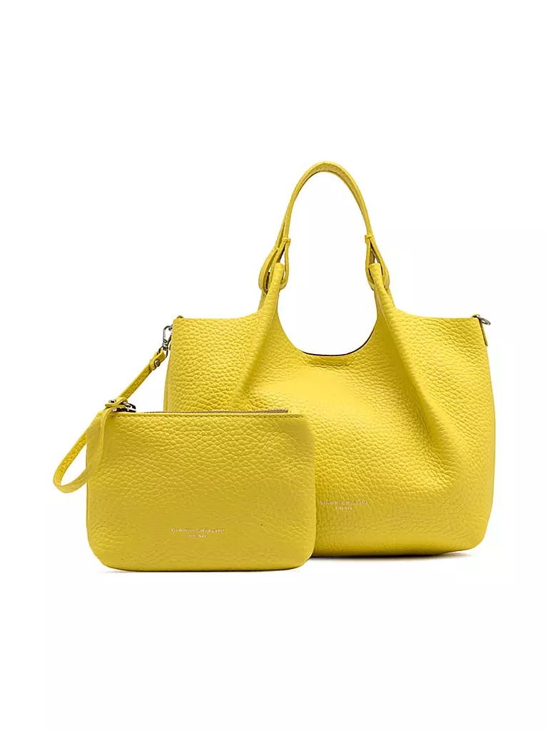 GIANNI CHIARINI | Ledertasche - Hobo Bag DUA | gold