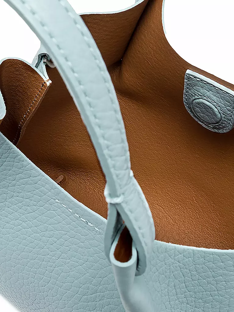 GIANNI CHIARINI | Ledertasche - Hobo Bag DUA | silber
