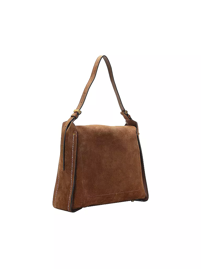 GIANNI CHIARINI | Ledertasche - Hobobag PENELOPE | braun