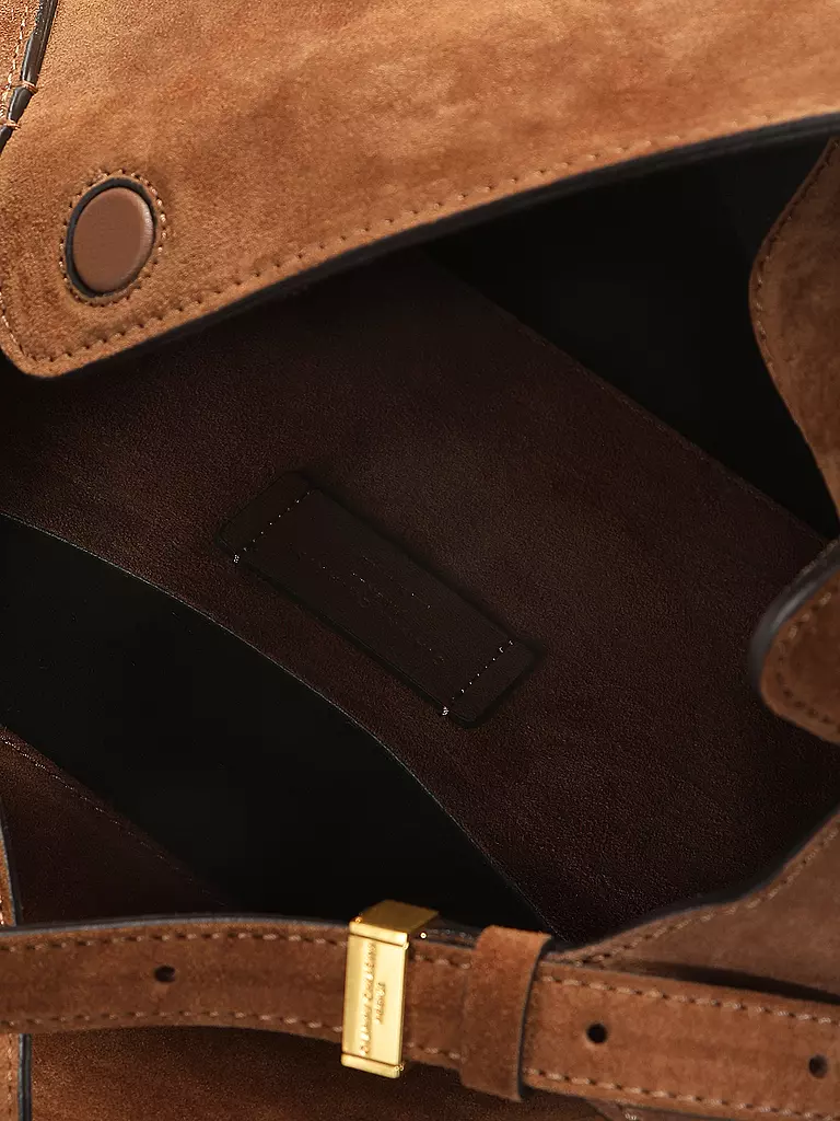 GIANNI CHIARINI | Ledertasche - Hobobag PENELOPE | braun