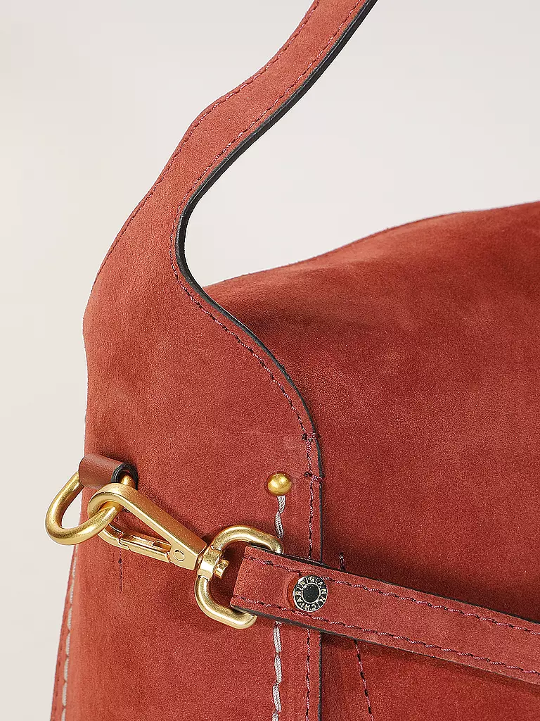 GIANNI CHIARINI | Ledertasche - Hobobag PENELOPE | dunkelrot