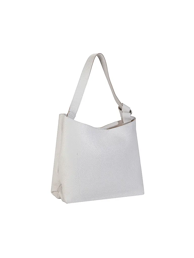 GIANNI CHIARINI | Ledertasche - Shopper AMIRA | Weiss