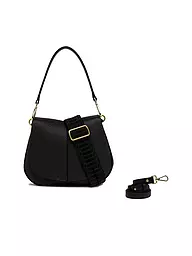 GIANNI CHIARINI | Ledertasche - Umhängetasche HELENA ROUND | schwarz