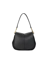 GIANNI CHIARINI | Ledertasche - Umhängetasche HELENA ROUND | Schwarz