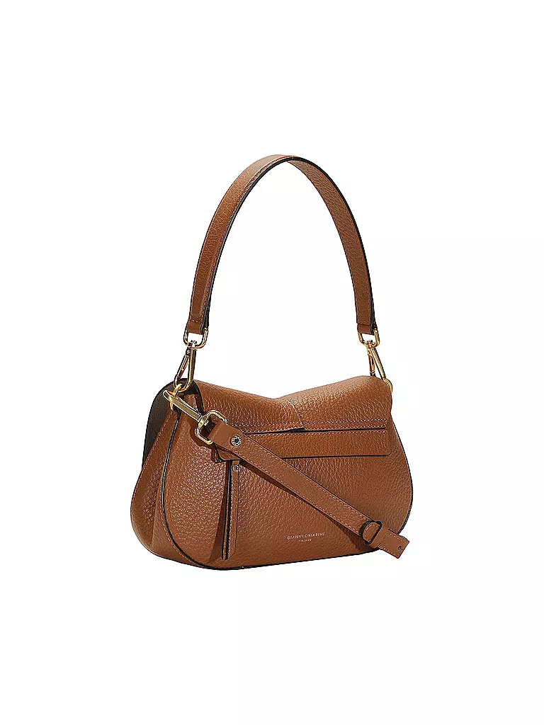 GIANNI CHIARINI | Ledertasche - Umhängetasche HELENA ROUND | schwarz