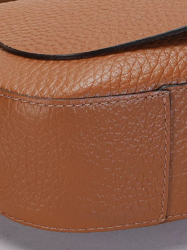 GIANNI CHIARINI | Ledertasche - Umhängetasche HELENA ROUND | schwarz