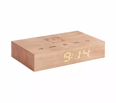 GINGKO Flip Click Clock Cherry