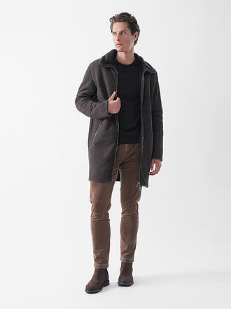 GIORGIO BRATO | Manteau en peau lainée