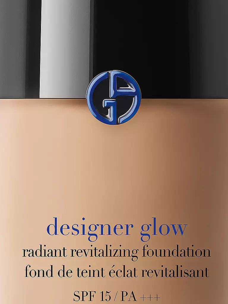 GIORGIO ARMANI COSMETICS Designer Glow Foundation 30ml LSF 20 (5) braun