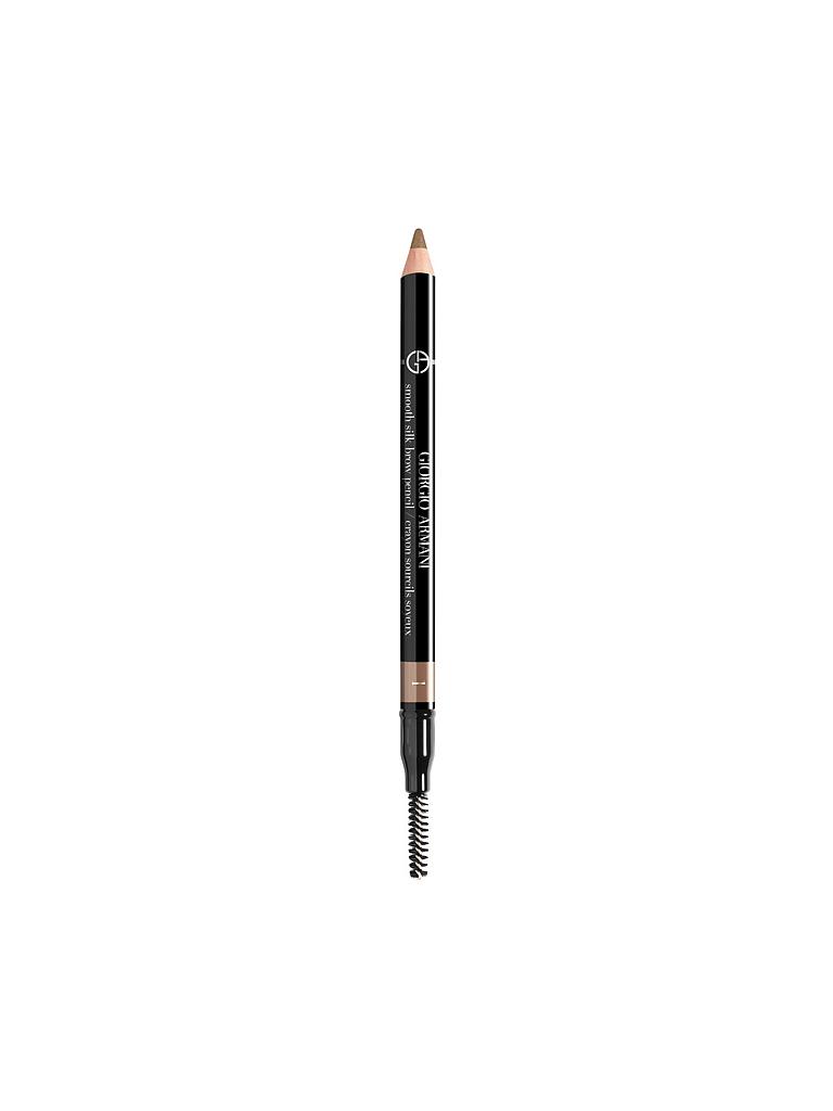 GIORGIO ARMANI COSMETICS | Augenbrauenkonturenstift - Smooth Silk Brow Pencil (01 Schwarz) | schwarz