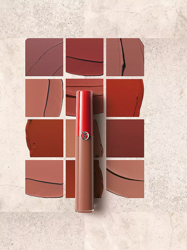 GIORGIO ARMANI COSMETICS | Lippenstift - Lip Maestro Matte Nature (415 Redwood) | dunkelrot