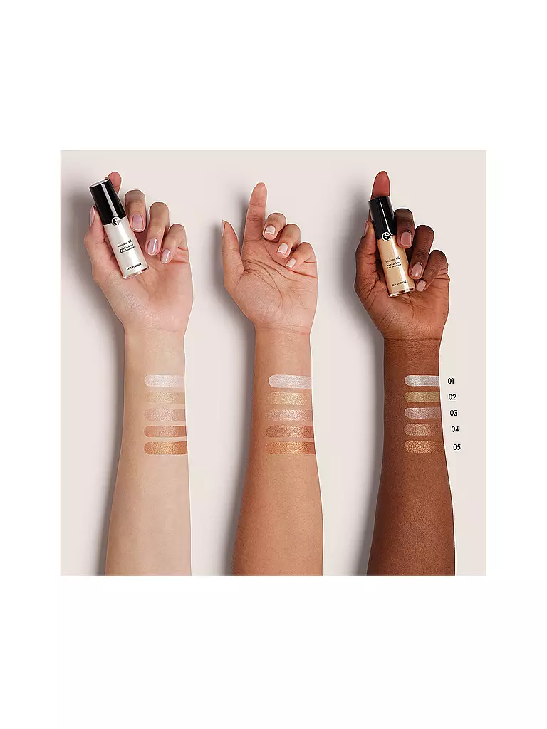 GIORGIO ARMANI COSMETICS | Luminous Silk Acqua Highlighter (3 Dawn) | hellbraun