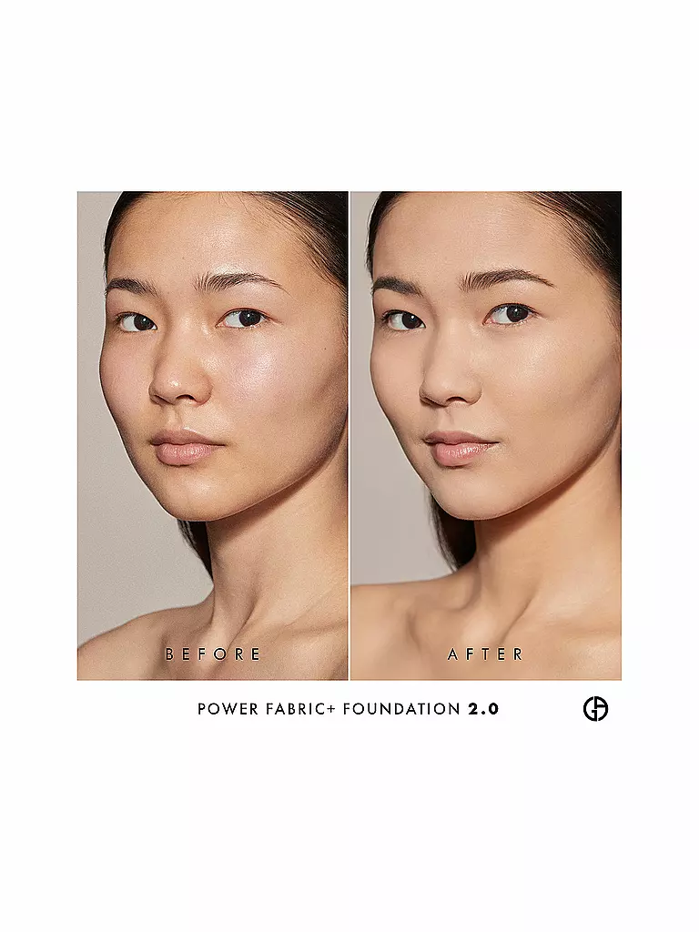 GIORGIO ARMANI COSMETICS | Power Fabric + Longwear High Coverage Foundation  ( 2 ) | beige