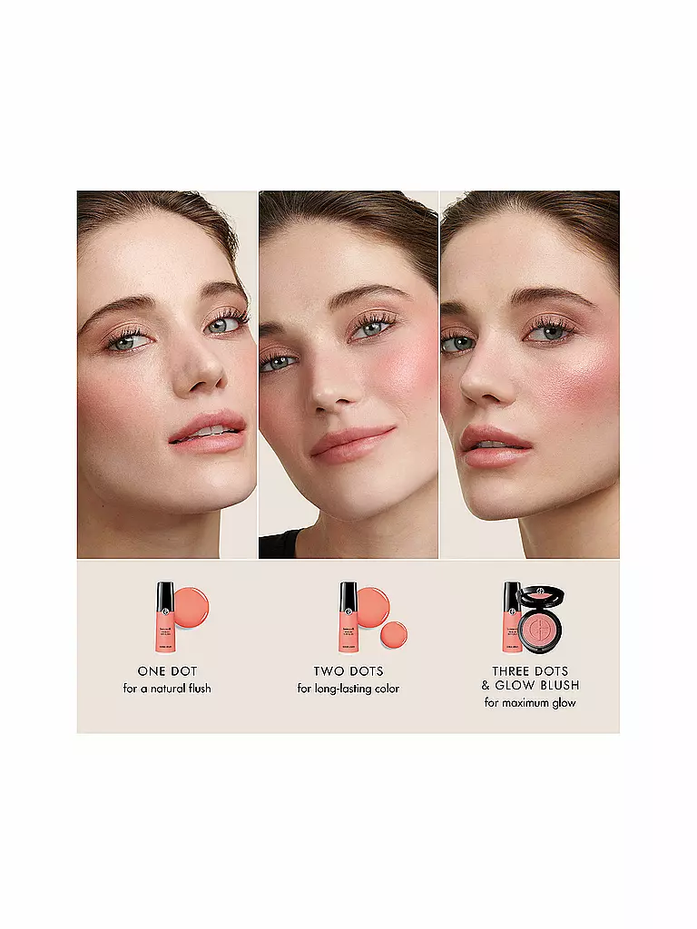 GIORGIO ARMANI COSMETICS | Rouge - Luminous Silk Cheek Tint | dunkelrot