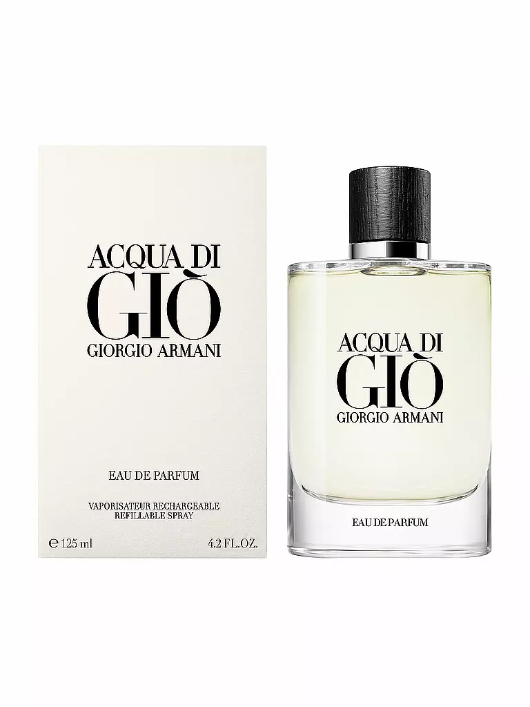 GIORGIO ARMANI | Acqua Di Gio Homme Eau de Parfum 125ml Nachfüllbar | keine Farbe