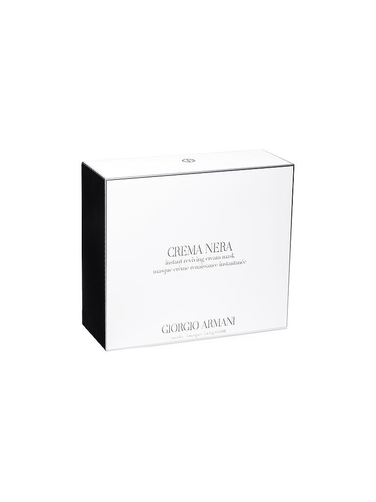 GIORGIO ARMANI | Crema Nera IR Cream Mask 3 Stück | keine Farbe