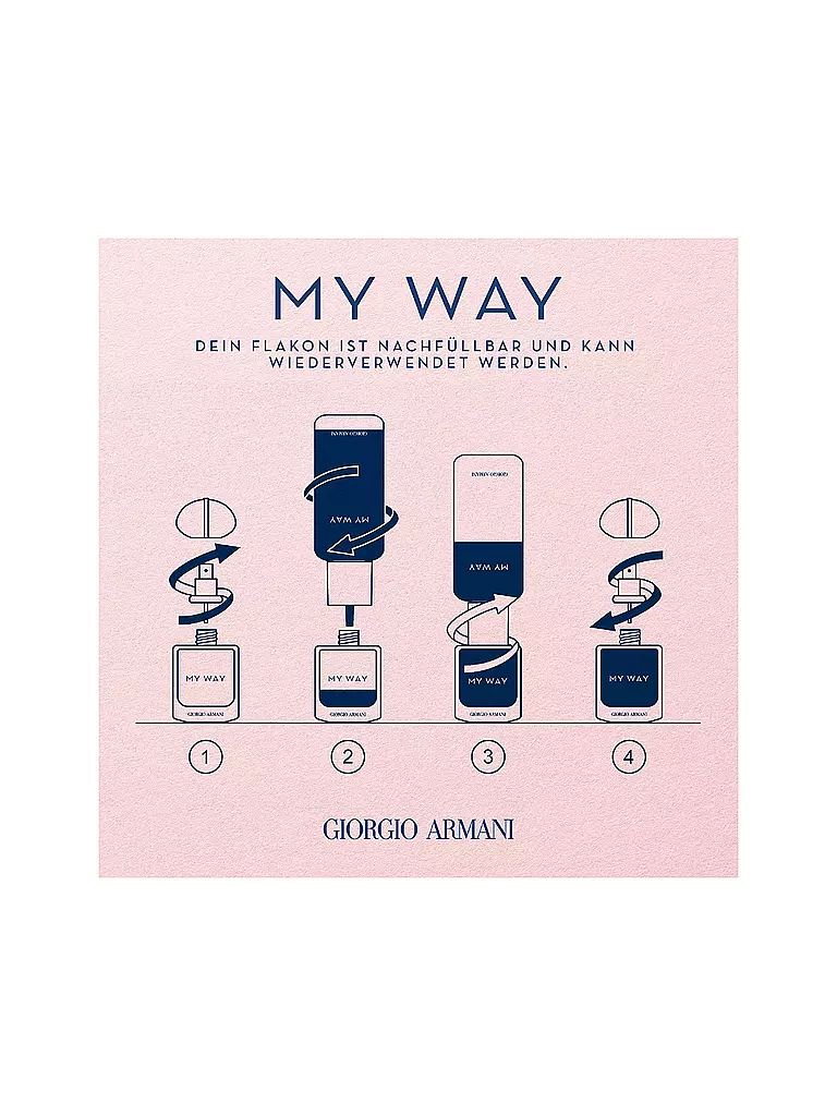 GIORGIO ARMANI | My Way Eau de Parfum 30 ml Nachfüllbar | keine Farbe