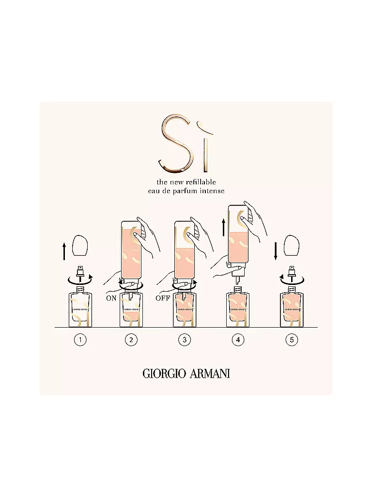 GIORGIO ARMANI | Si Intense Eau de Parfum Refill 100ml | keine Farbe