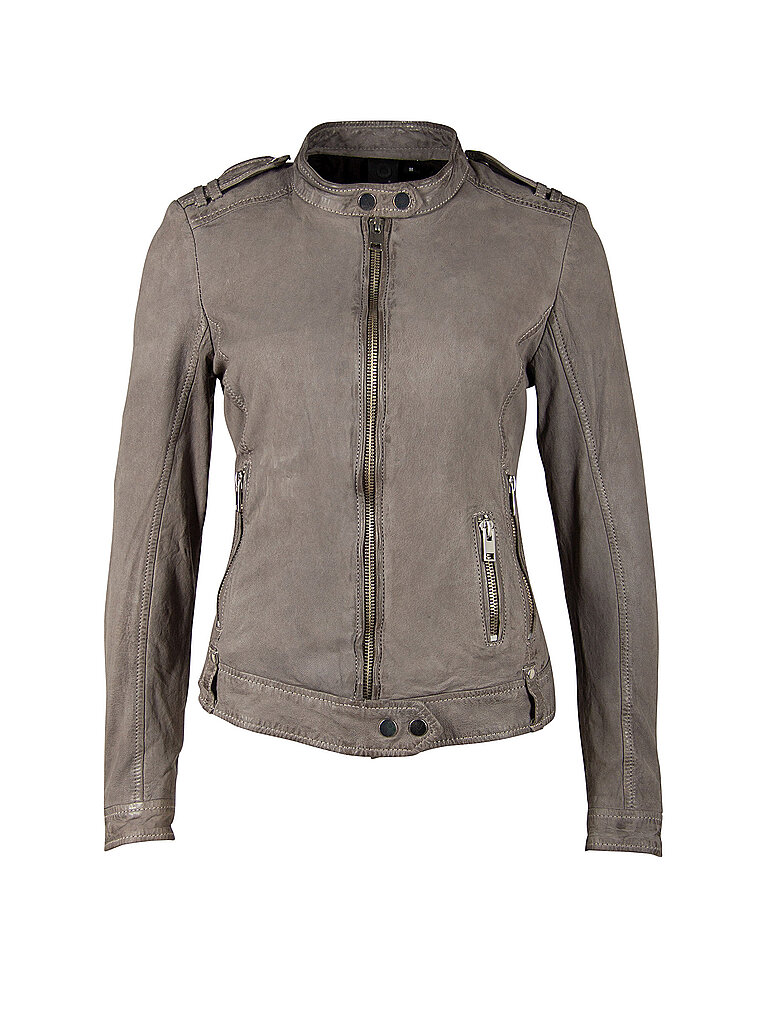 GIPSY BY MAURITIUS Lederjacke G2GShari grau | XS