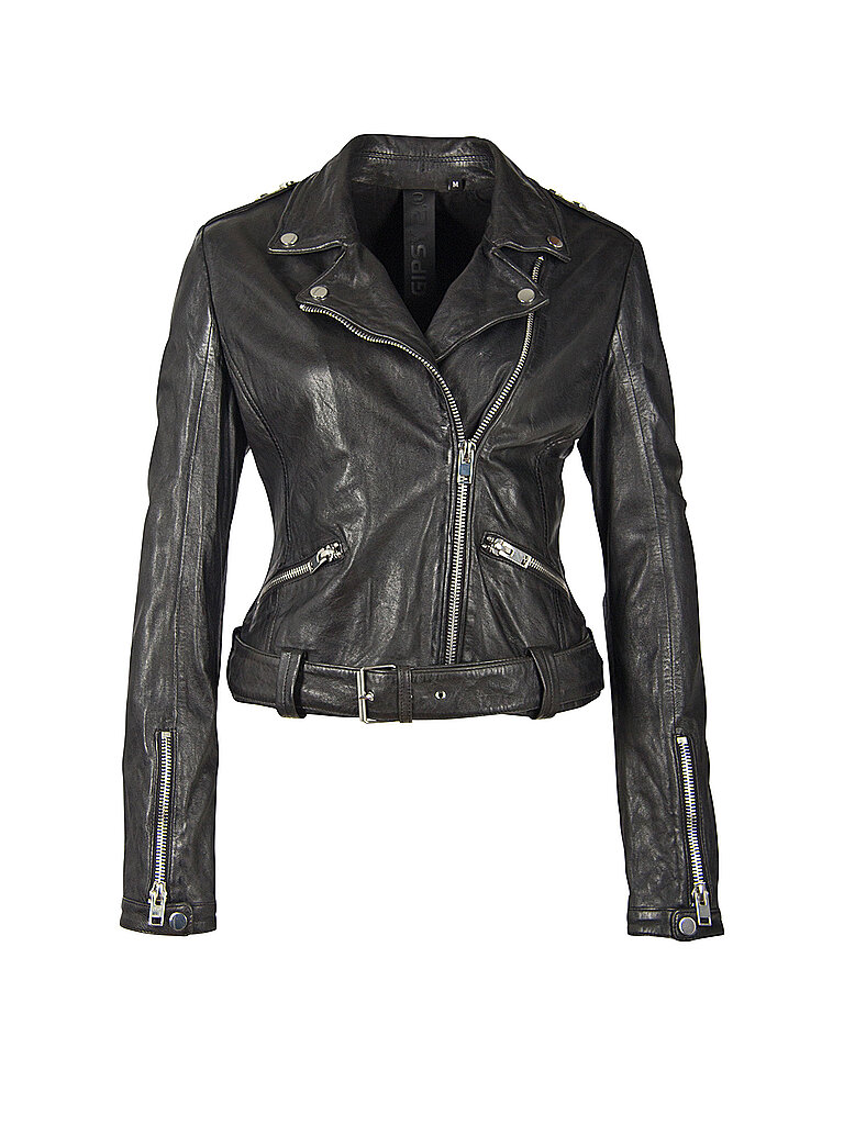 GIPSY BY MAURITIUS Lederjacke G2GNaori schwarz | XS