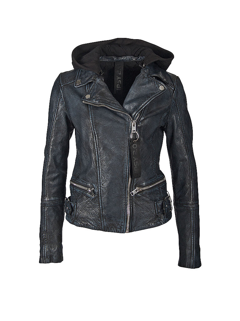 GIPSY BY MAURITIUS Lederjacke G2GLIYA LACOV schwarz | XS