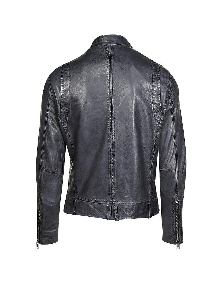 GIPSY BY MAURITIUS | Lederjacke "Young" | blau